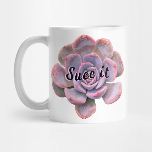 Succ It Purple Succulent Plant by Cannababebakes